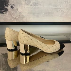 Adorable CC quilted heels